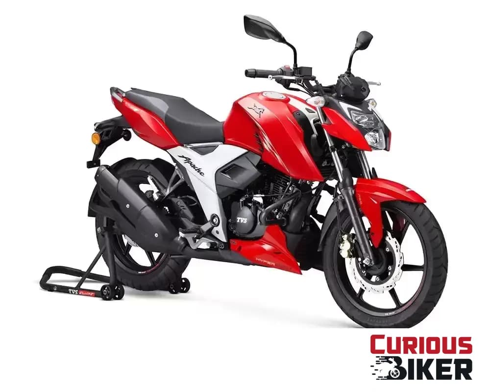 New TVS Apache RTR 160 4V (Double Disc)