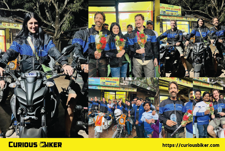 বাংলাদেশ ইয়ামাহা আমাকে মুগ্ধ করেছে - ইতালীয়ান বাইকার আন্দ্রেস