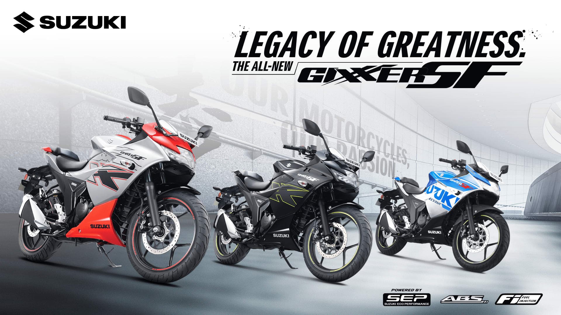 নতুন রঙ্গে বাজারে আসল Gixxer SF ২০২৩