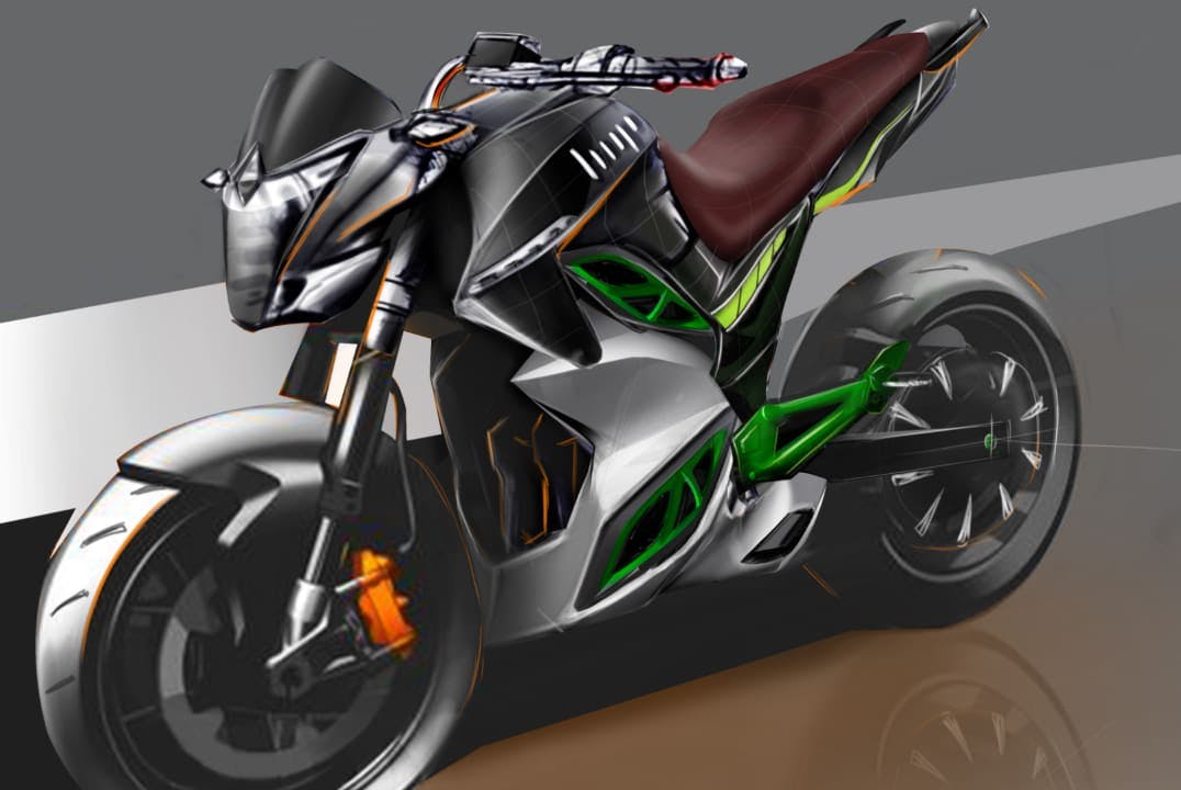 Hop xox new electric motorcycle